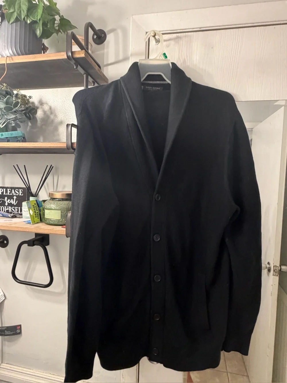 Banana Republic Black Knit Sweater